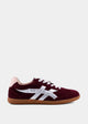 BURGUNDY SUEDE