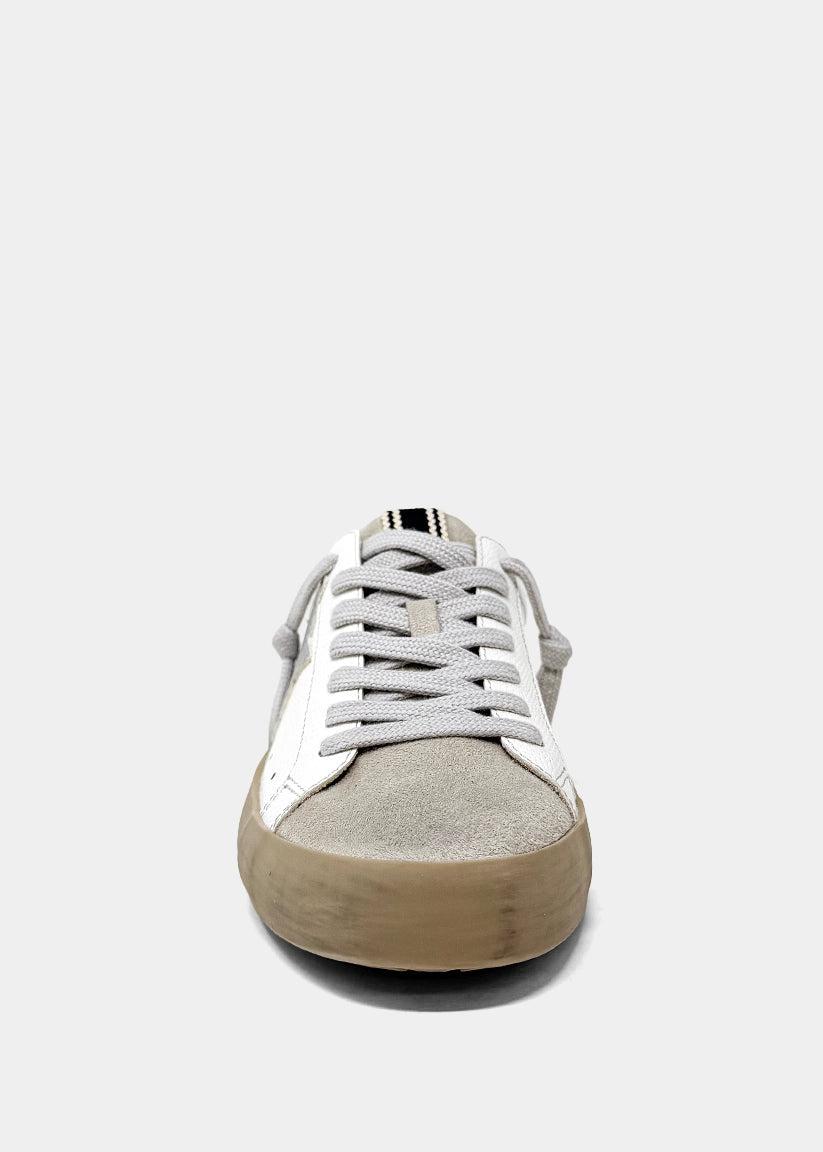 Paula Silver Retro Star Sneaker - SILVER | SHUSHOP