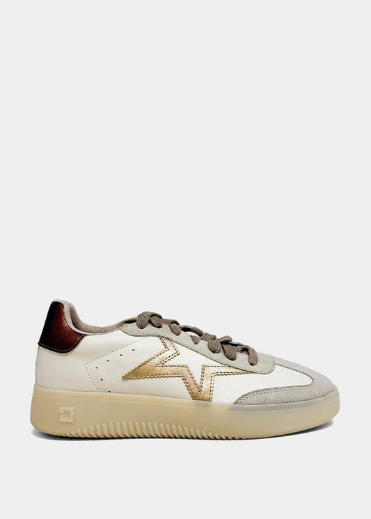 PEACHES Platform Sneaker - GOLD | SHUSHOP