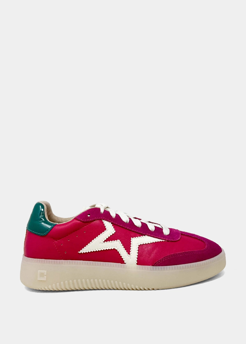 PEACHES Platform Sneaker - FUCHSIA | SHUSHOP