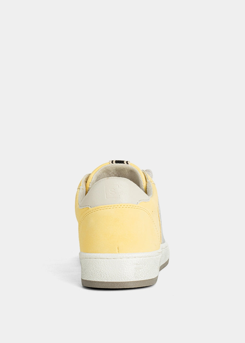 SALMA Yellow Suede Sneakers - YELLOW SUEDE | SHUSHOP