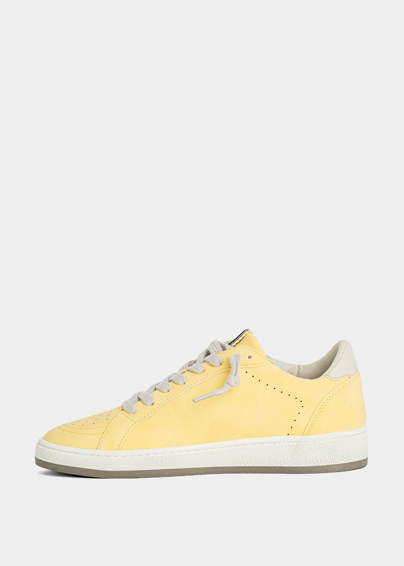 SALMA Yellow Suede Sneakers - YELLOW SUEDE | SHUSHOP