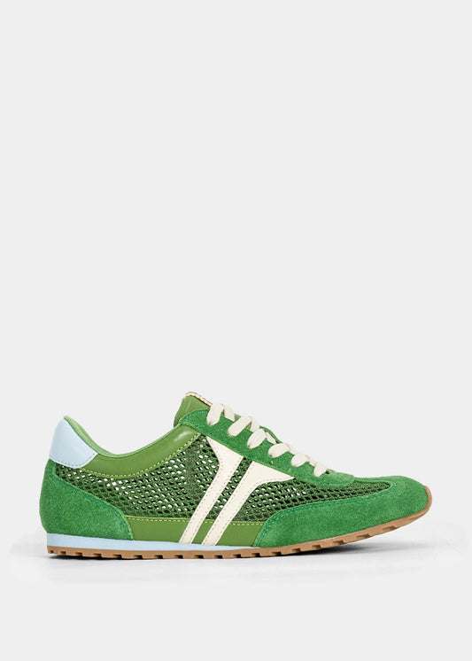 SARAH Sneaker – Retro-Inspired Everyday Style - GREEN | SHUSHOP