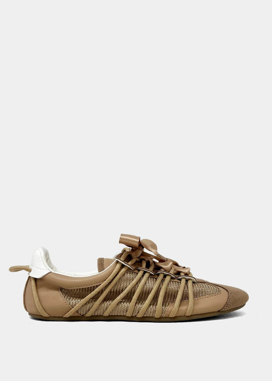 SHERYL Taupe Ballet Sneaker - TAUPE | SHUSHOP