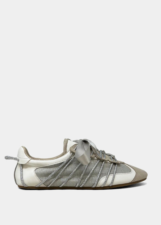 SHERYL Light Grey Ballet Sneaker | SHUSH - LIGHT GREY | SHUSHOP