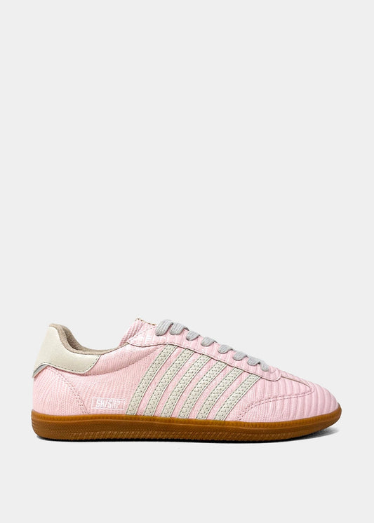 STEVIE Pink Lizard – Retro Gum Sole Sneaker - PINK LIZARD | SHUSHOP