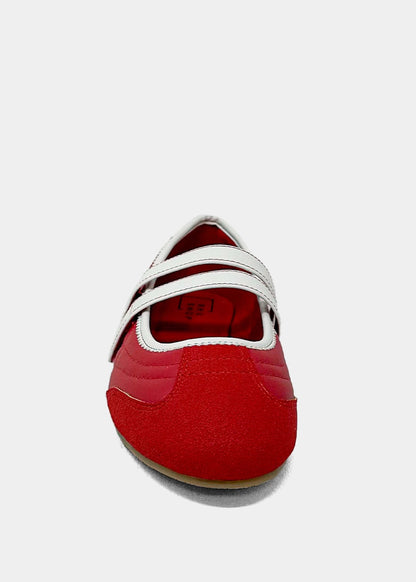 Salome RED Ballet Flats - RED | SHUSHOP