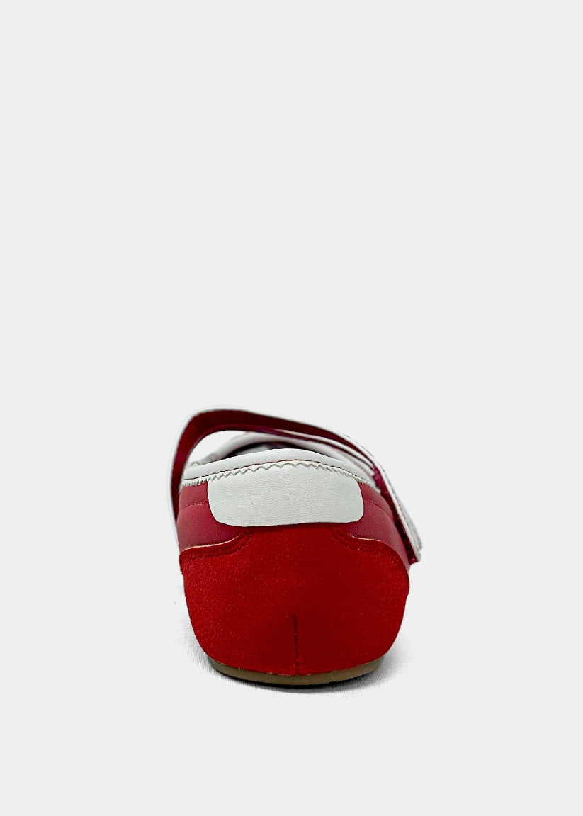 Salome RED Ballet Flats - RED | SHUSHOP