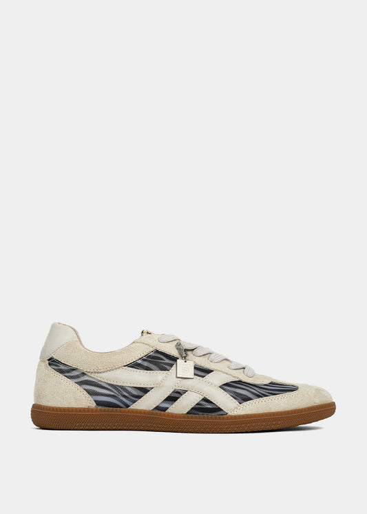 Sasha Zebra Mesh Retro Sneaker - ZEBRA MESH | SHUSHOP