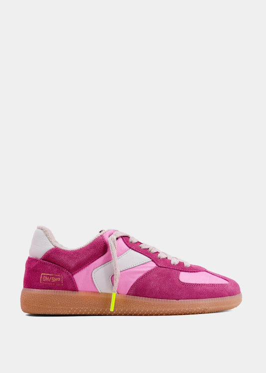 SYLVIA Pink Suede Sneakers | Limited Edition Made in Spain - PINK | SHUSHOP