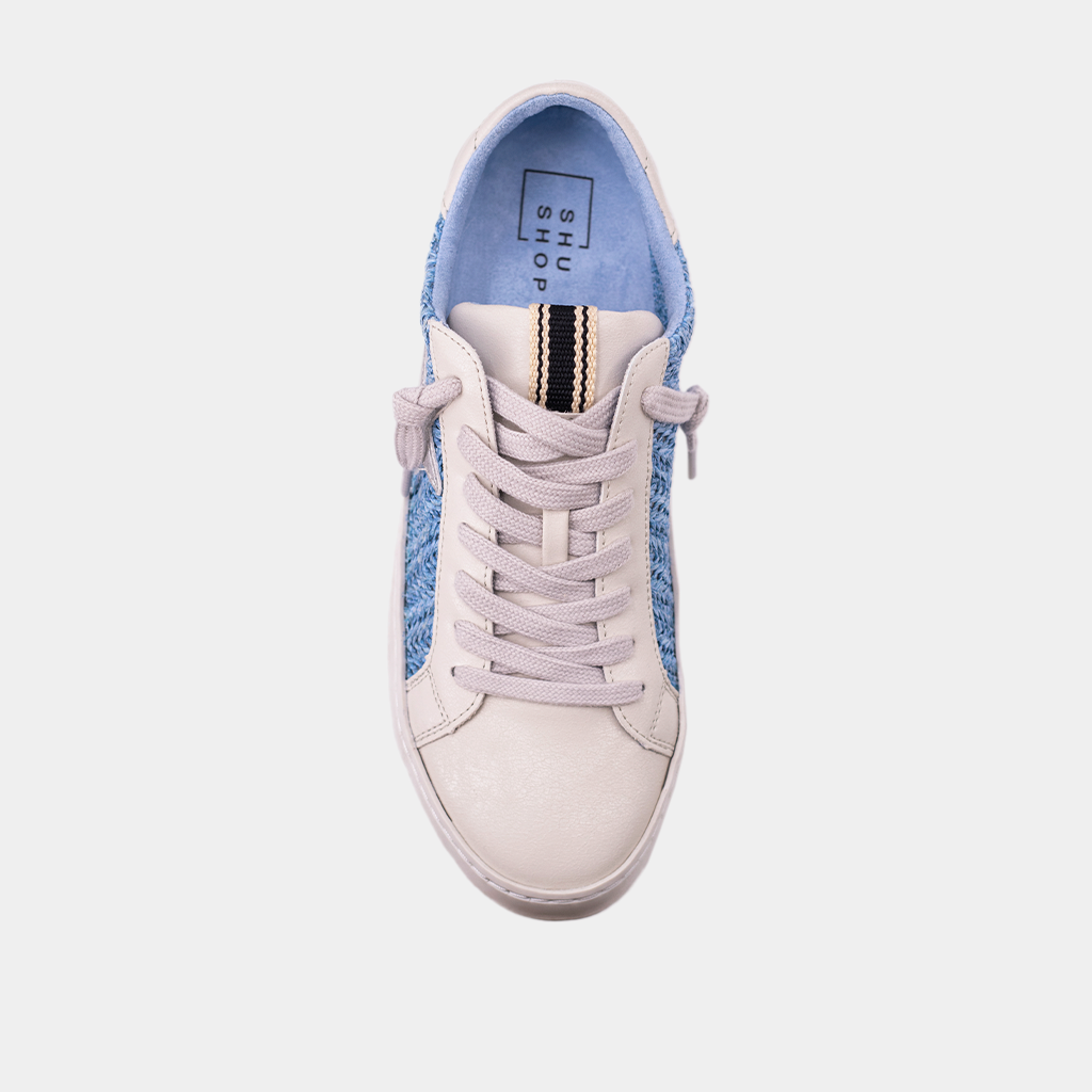 PAULA - BLUE WOVEN | SHUSHOP