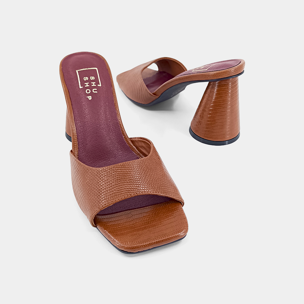 ENYA - BROWN LIZARD | SHUSHOP