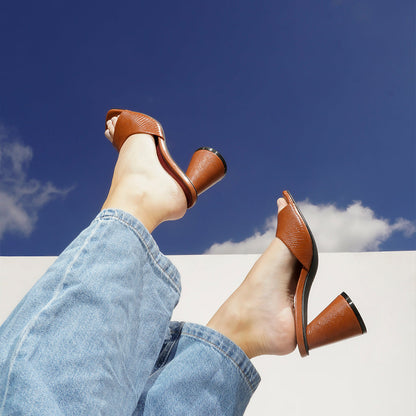 ENYA - BROWN LIZARD | SHUSHOP