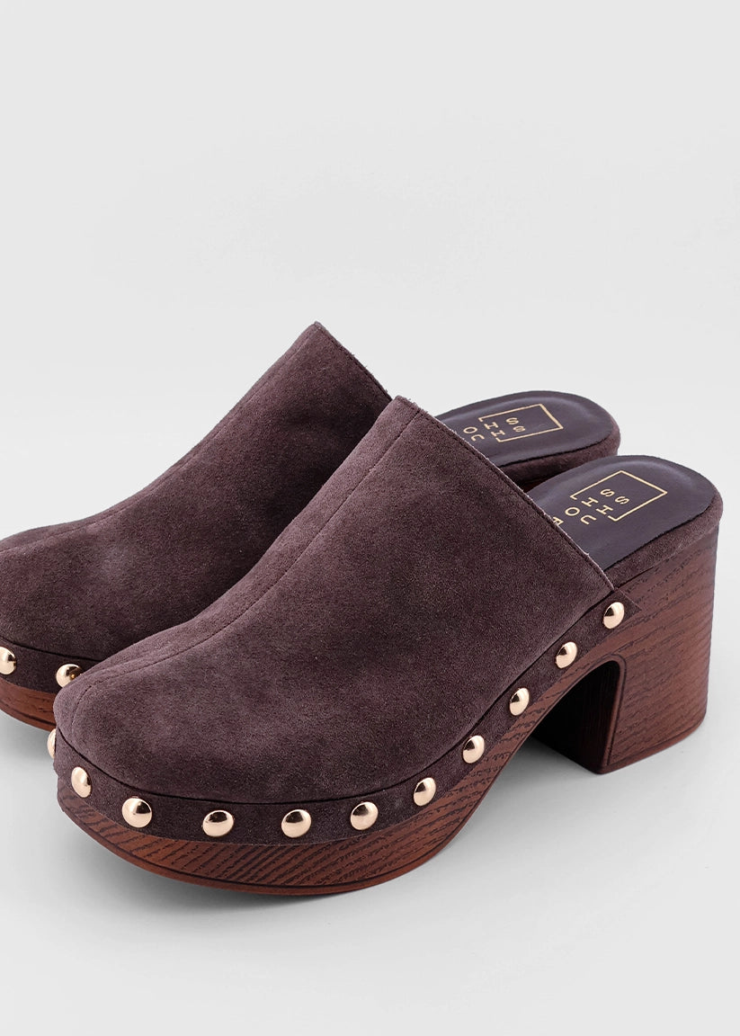 GENEVA - BROWN SUEDE | SHUSHOP