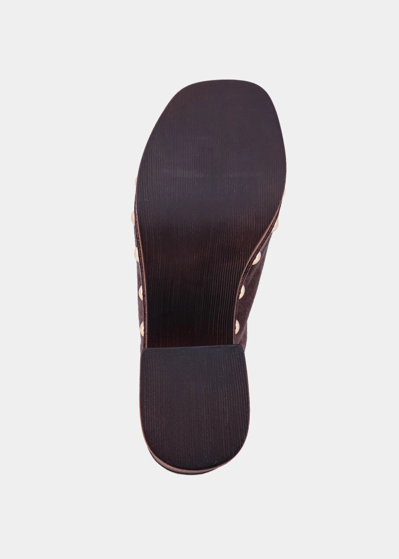 GENEVA - BROWN SUEDE | SHUSHOP