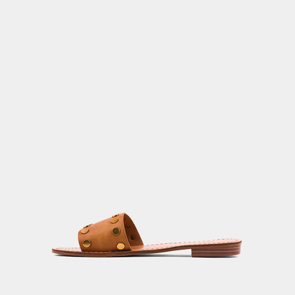 BERNADETTE SANDALS - CAMEL | SHUSHOP
