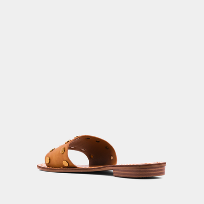 BERNADETTE SANDALS - CAMEL | SHUSHOP