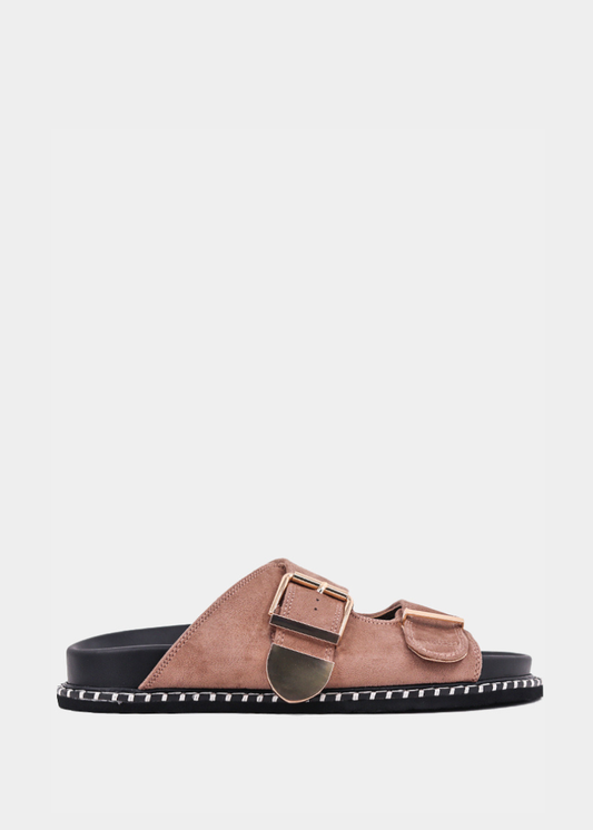 CHARLOTTE - TAUPE SUEDE | SHUSHOP
