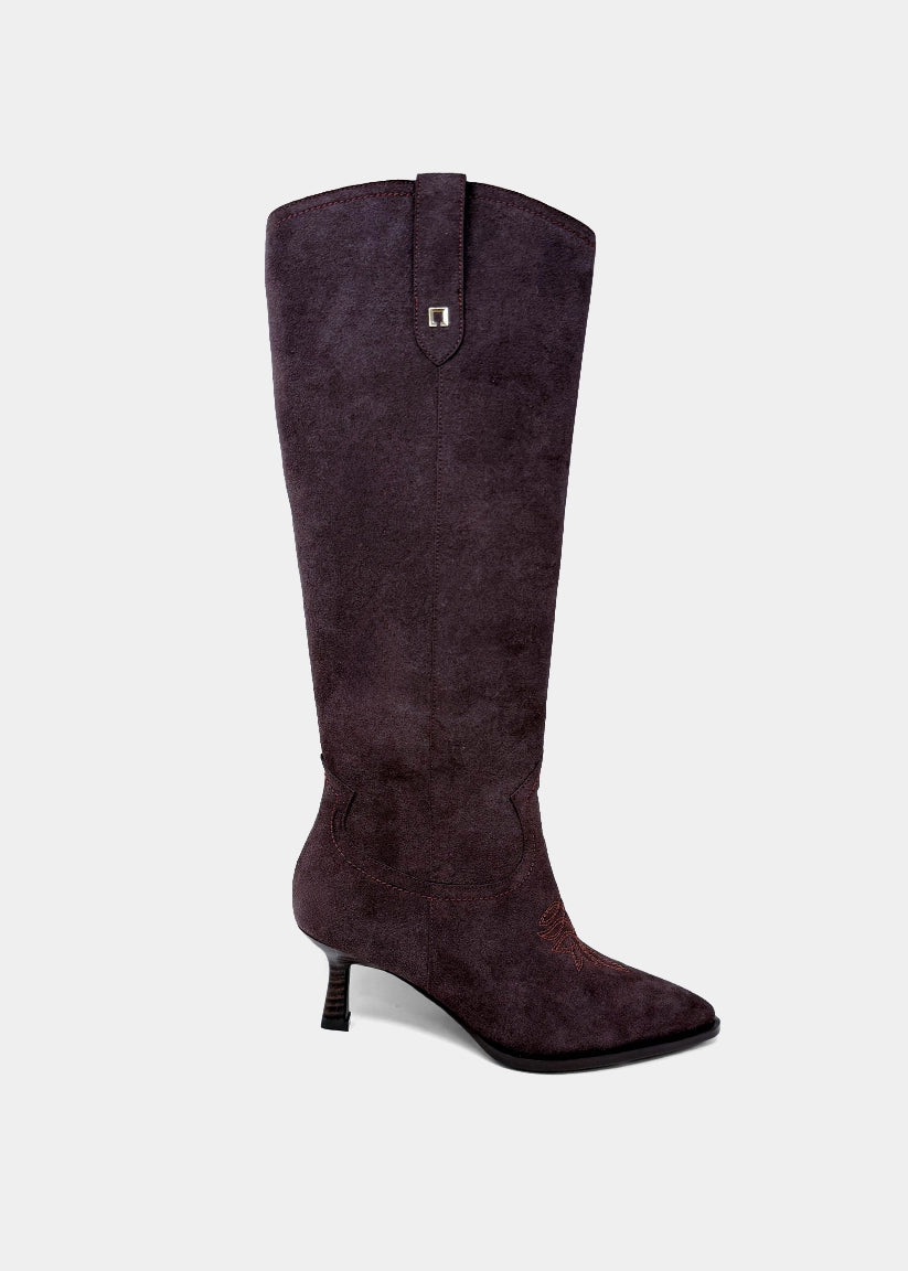 WENDY - BROWN SUEDE | SHUSHOP