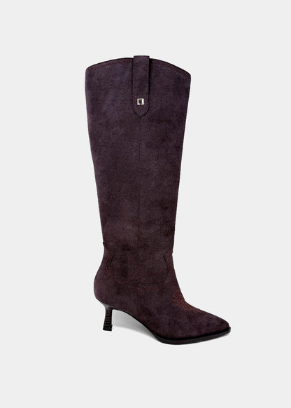 WENDY - BROWN SUEDE | SHUSHOP