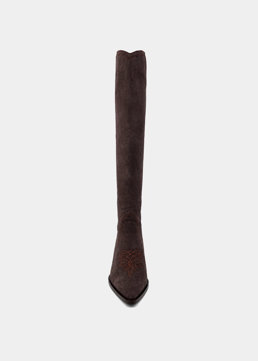 WENDY - BROWN SUEDE | SHUSHOP