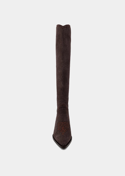 WENDY - BROWN SUEDE | SHUSHOP