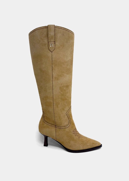 WENDY - CAMEL SUEDE | SHUSHOP