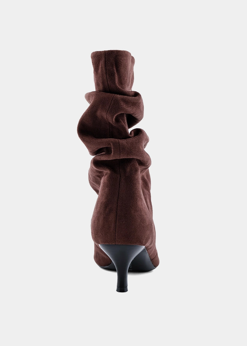 VENETIA - BROWN SUEDE | SHUSHOP