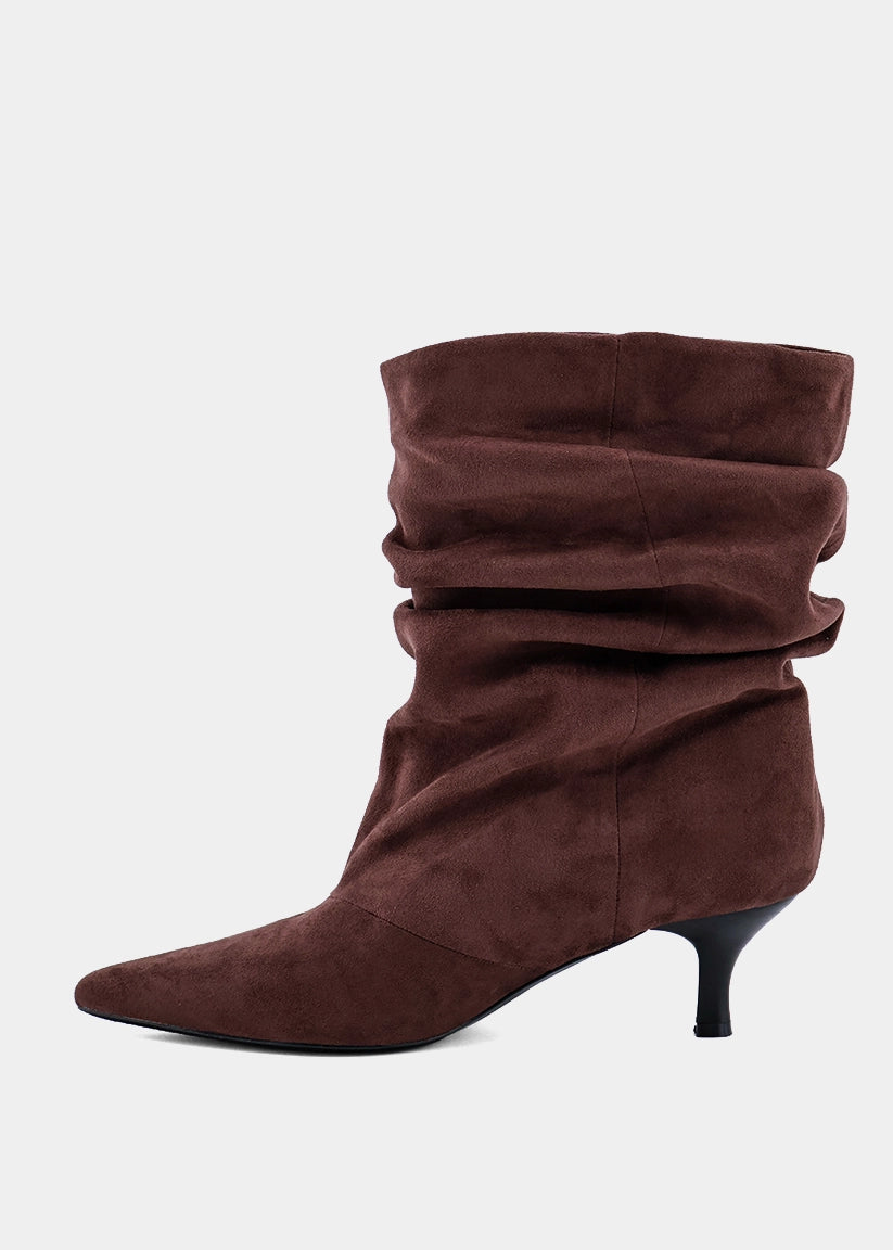 VENETIA - BROWN SUEDE | SHUSHOP