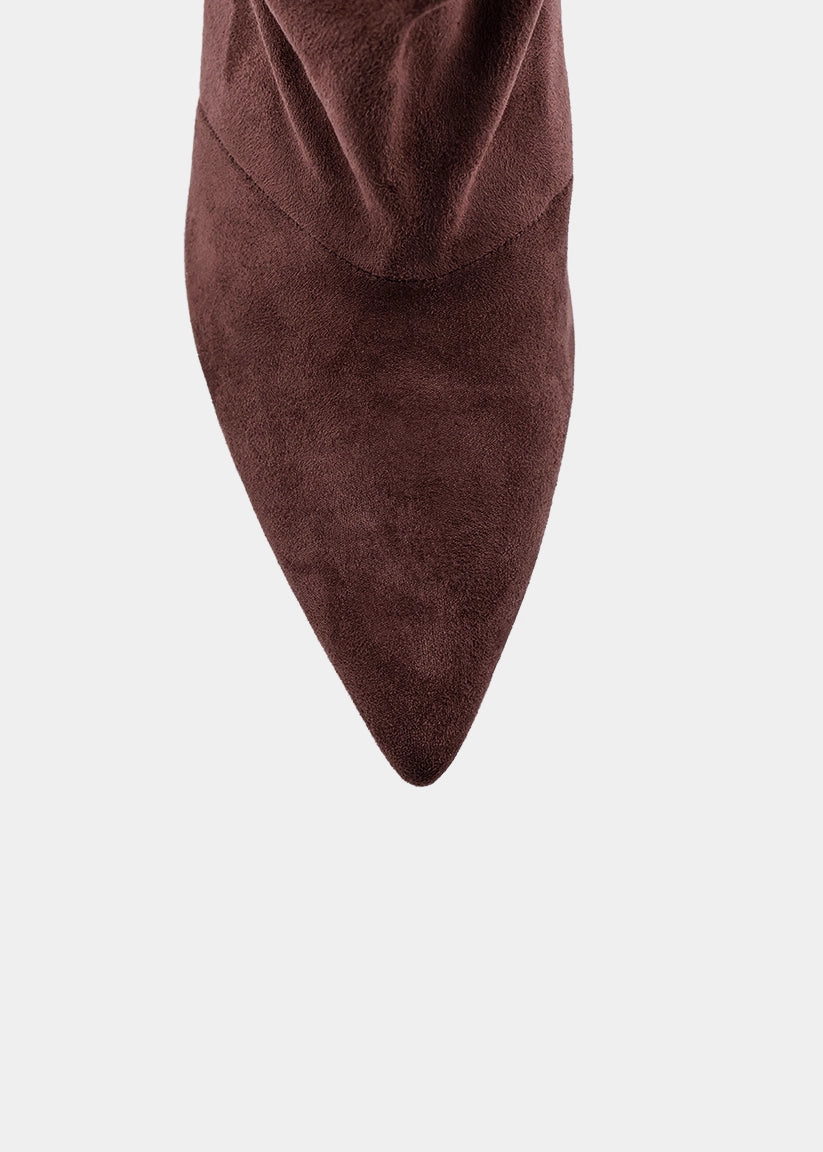 VENETIA - BROWN SUEDE | SHUSHOP