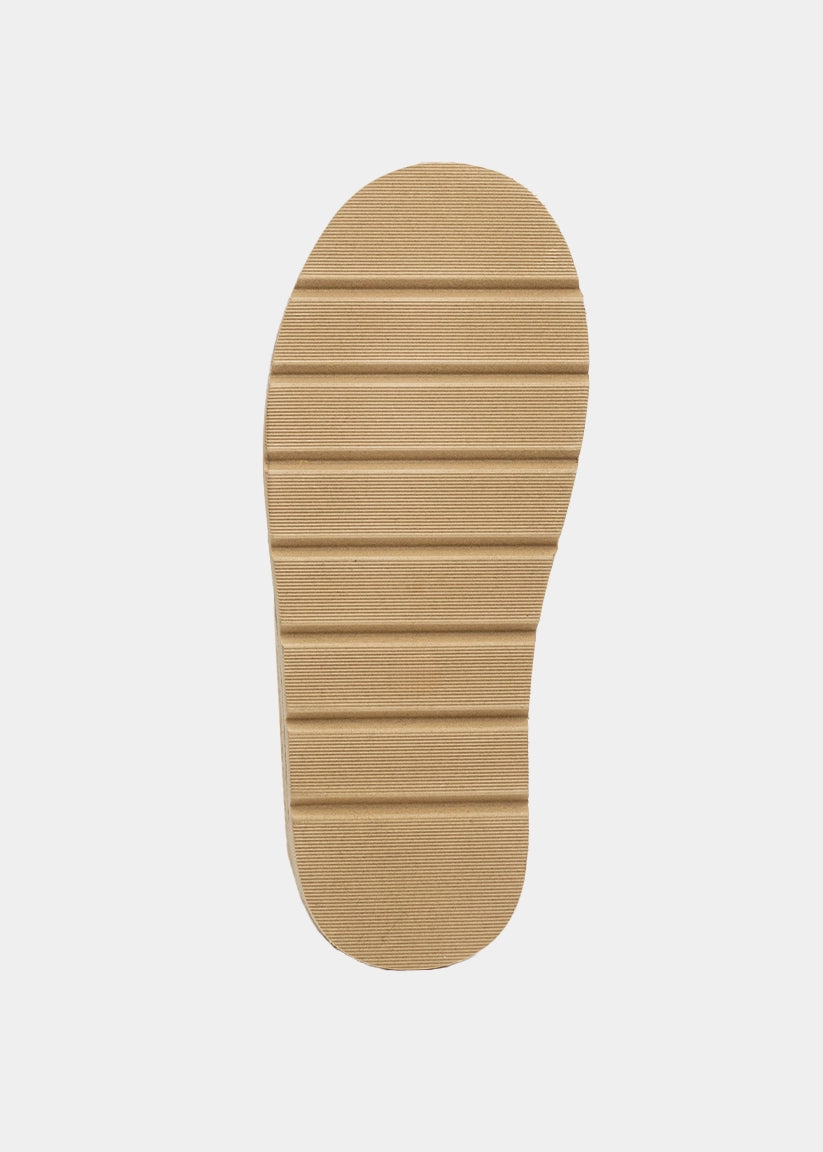 Ulla Bone Suede Platform Bootie - BONE SUEDE | SHUSHOP