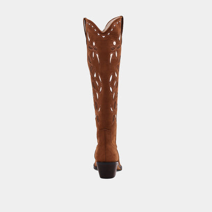 ZOOEY - BROWN SUEDE | SHUSHOP