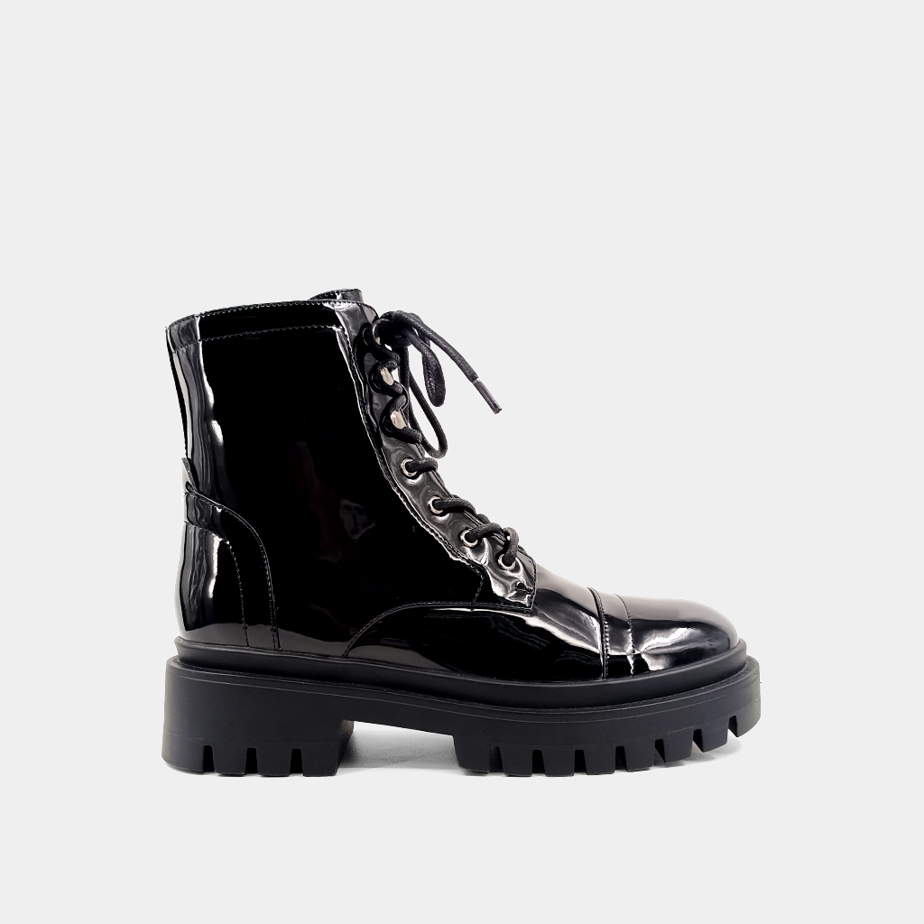 URSULA - BLACK PATENT | SHUSHOP