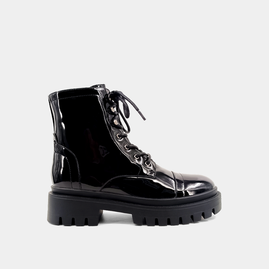 URSULA - BLACK PATENT | SHUSHOP
