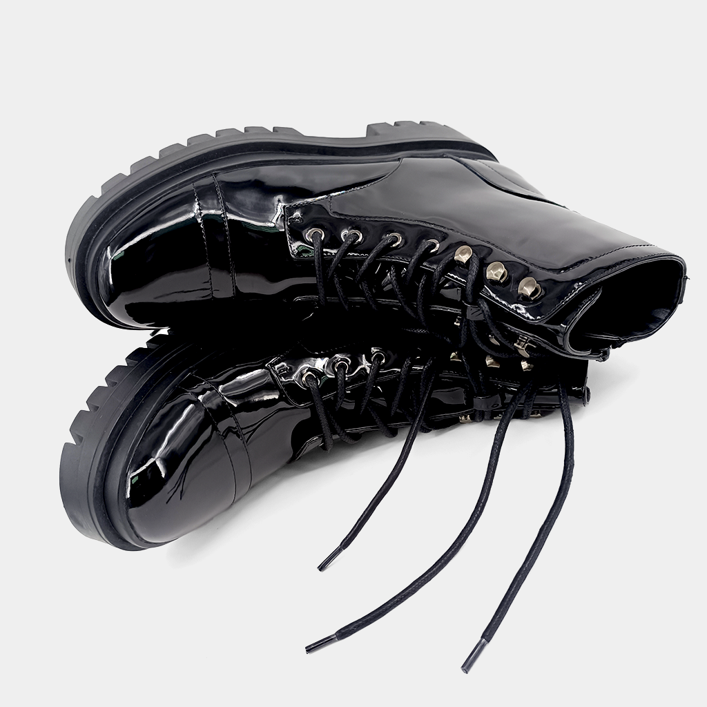 URSULA - BLACK PATENT | SHUSHOP