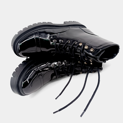 URSULA - BLACK PATENT | SHUSHOP