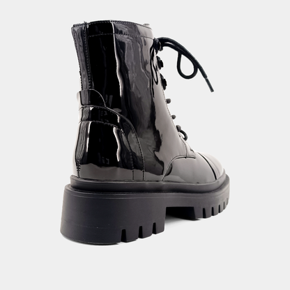 URSULA - BLACK PATENT | SHUSHOP