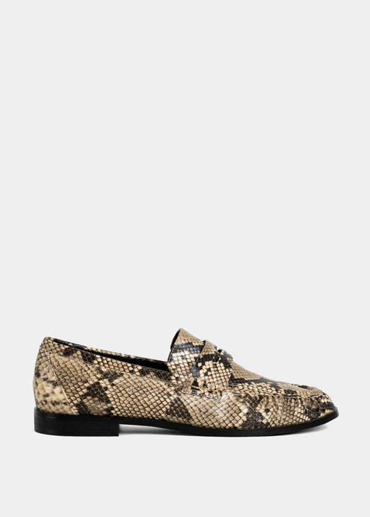 Tokyo Snake Loafer – Textured Statement Slip-On - SNAKE | SHUSHOP