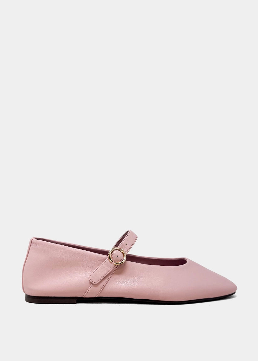 ANNABELLE Rose – Classic Pink Ballet Flats for Girls - ROSE | SHUSHOP
