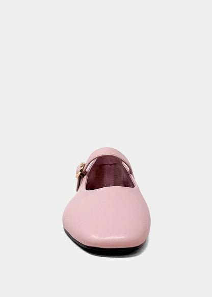 ANNABELLE Rose – Classic Pink Ballet Flats for Girls - ROSE | SHUSHOP