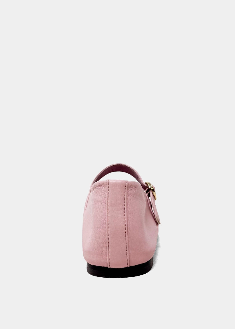 ANNABELLE Rose – Classic Pink Ballet Flats for Girls - ROSE | SHUSHOP