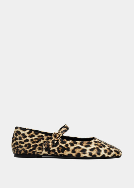 ANNABELLE Leopard Print Flat - LEOPARD PRINT | SHUSHOP