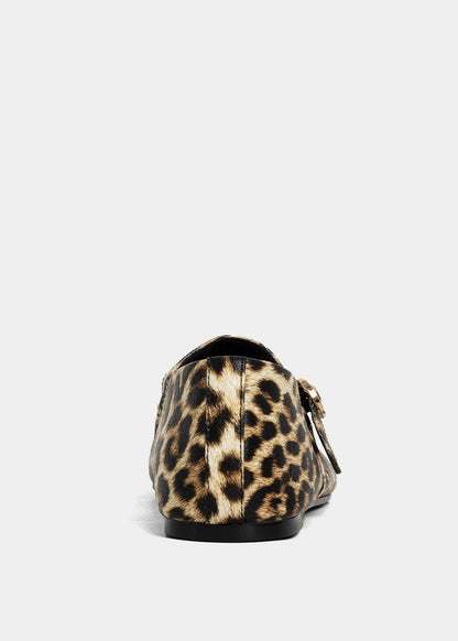 ANNABELLE Leopard Print Flat - LEOPARD PRINT | SHUSHOP