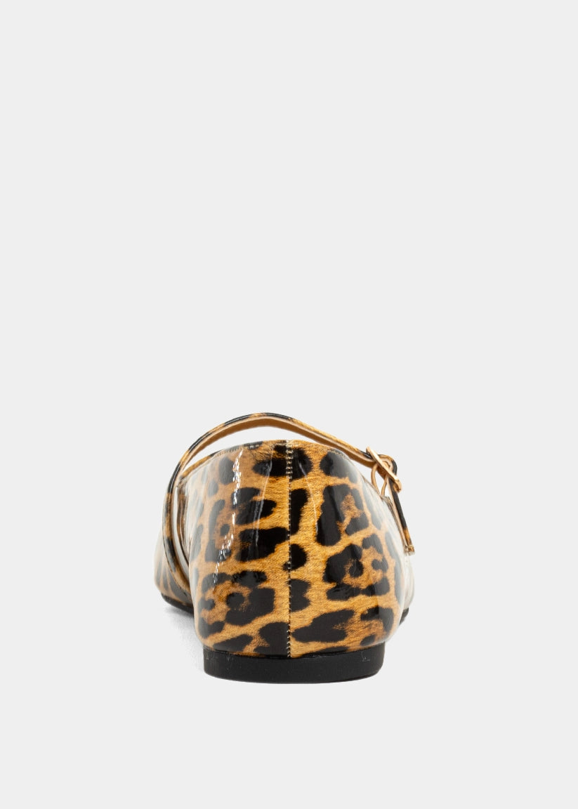 ADELE Leopard Print Ballet Flat - LEOPARD PRINT | SHUSHOP