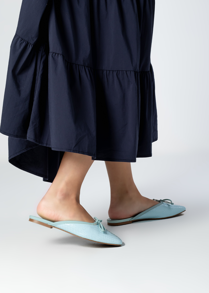 ANDREA - MINT SNAKE | SHUSHOP