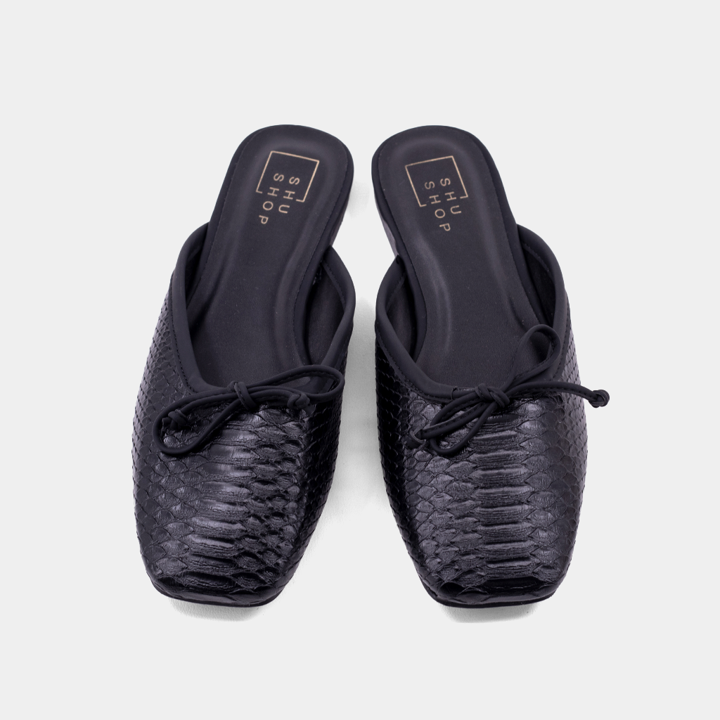 ANDREA - BLACK SNAKE | SHUSHOP