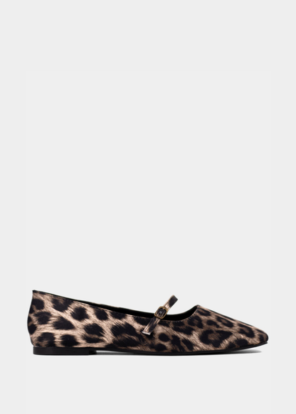 ADELE - LEOPARD SATIN | SHUSHOP