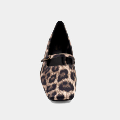 ADELE - LEOPARD SATIN | SHUSHOP