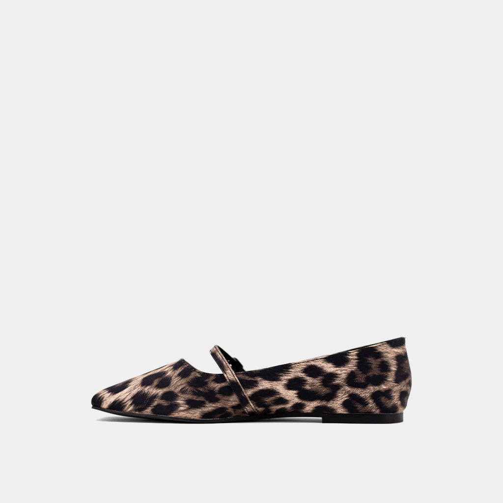 ADELE - LEOPARD SATIN | SHUSHOP