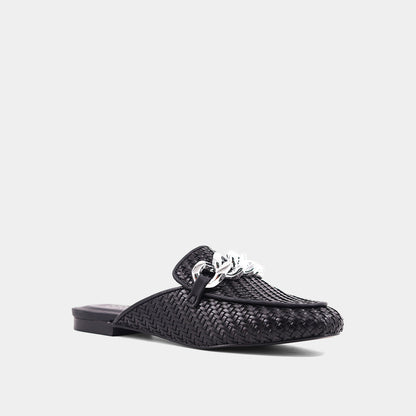 ALEXIS - BLACK WOVEN | SHUSHOP